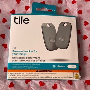 Tile Pro Bluetooth Tracker - Tile Brand Gray (2 Pack)